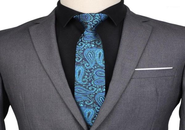 

neck ties sitonjwly 6cm classic tie for men skinny wedding dress mens neckties suits slim cravat custom logo11992412, Blue;purple