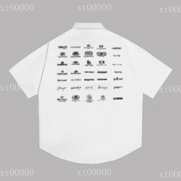 

22ss designer letter printed t shirts tee sweatshirt fashion high street short sleeves summer casual t-shirt breathable men women crew neck, Black;brown