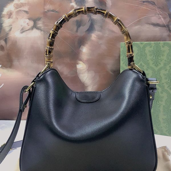

diana bamboo joint bag women cuir leather shoulder crossbody bags designer letters metal hardware handbag satchel tote