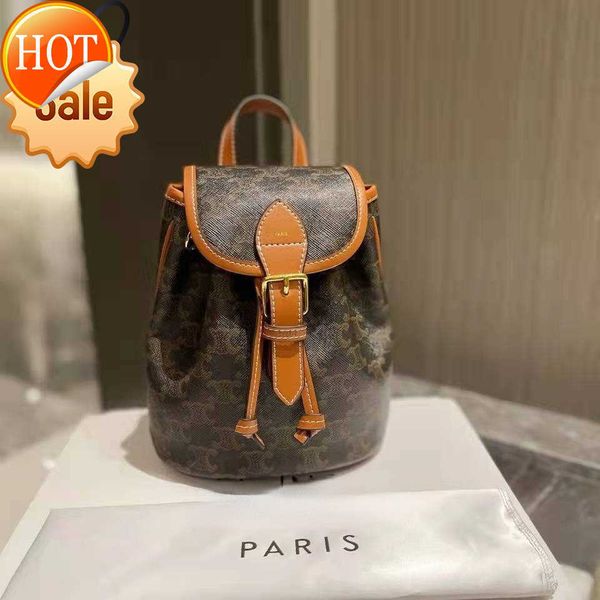 

luxury deluxe designer backpack handbags new triumph arch old and flower back vintage classic multi-function pull rope mini backpacks gift b