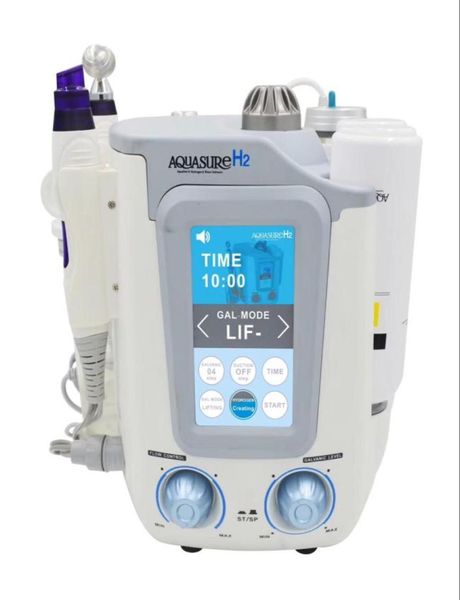 

3in1 aquasure hydrogen facial hydra dermabrasion machine aqua skin peeling microdermabrasion microcurrent face lift beauty equipme3534450, Black;white