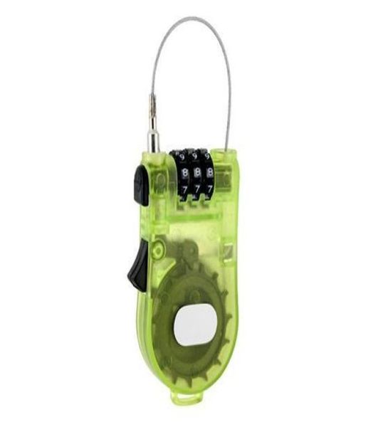 

3digit flexible combination number lock random color01234385536