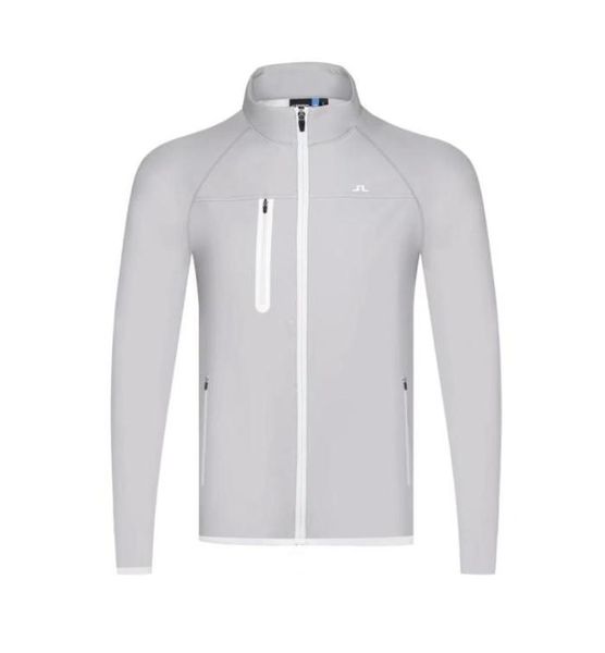 

2020 new jl men039s golf jacket clothing outdoor sport zipper coat golf outwear whitegrayblack color sxxl size 6860046, Red;blue