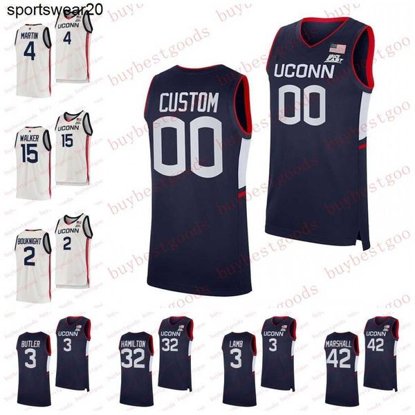 

new jerseys stitched uconn huskies jersey custom basketball 15 kemba walker 34 ray allen 3 jeremy lamb 2 rudy gay 2 james bouknig, Black;red