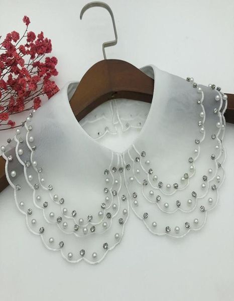 

bow ties detachable collars female solid color fake collar shirt decoration women dress false necklace choker decorbow8215448, Black;gray