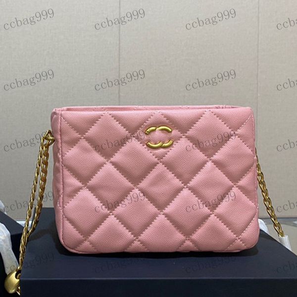 

designer womens shoulder bag classic small square bag leather diamond matelasse chain crossbody bags hardware metal buckle coin purse card h