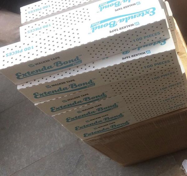 

100 pieces lot extendabond plus strong double tape for toupees men039s wig walker tape8914140, Black;brown