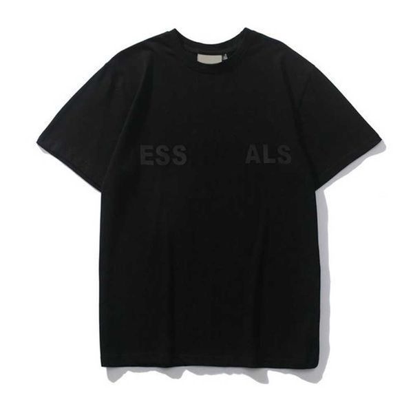 

luxury designer mens t shirts women tshirt shirt shorts men casual printed sports tshirts high street loose short sleev end ess tee ifkf, White;black