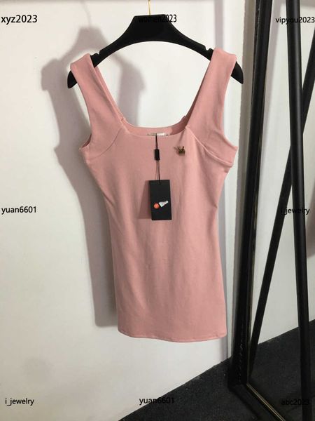 

womens designer clothing letter brooch decoration girl dress size s-l solid color suspended dress, Black;gray