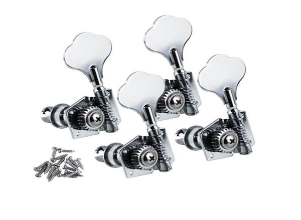 

bass open style tuning pegs key machine heads guitar accessories for fender jb replacement silver4933006