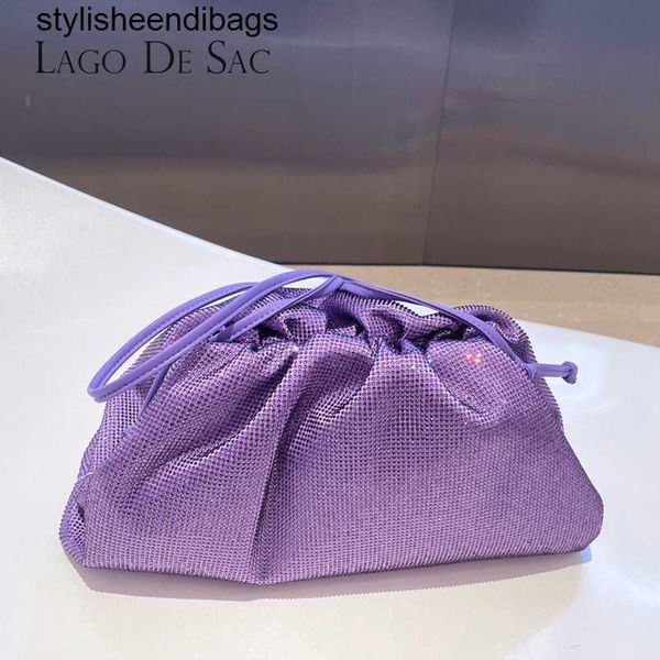 

totes diamonds rhinestone clould shoulder handbag ladies messenger dumpling clutches cloud evening bag crossbody purse designer stylisheendi