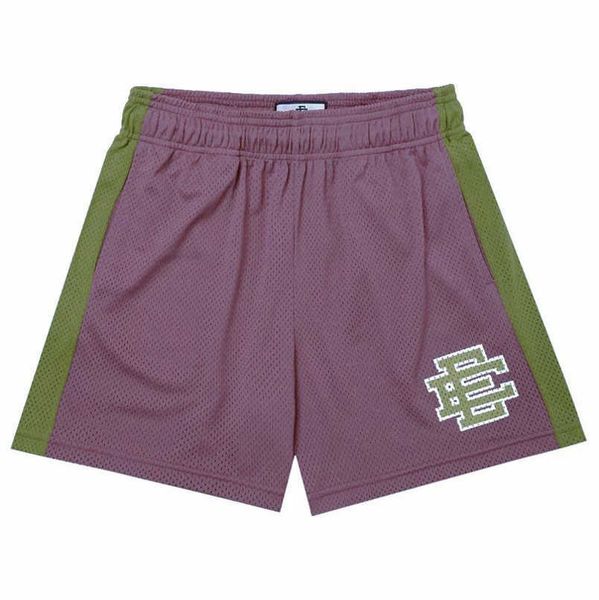 

men's luxury fashion ee shorts basic eric emanuel new york city skyline brand men women running sports quarters casual quick pants loos, White;black