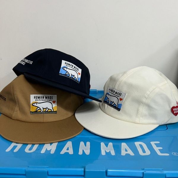 

beanie skull caps human made hats polar bear love duck tongue cap 230629, Blue;gray
