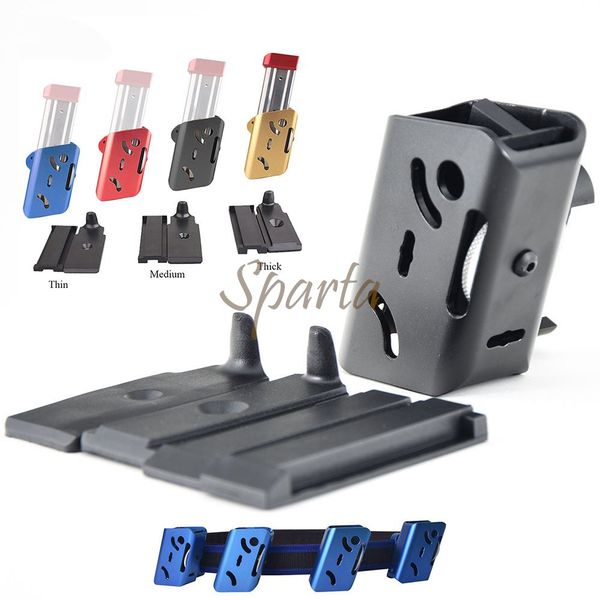 

daa racer magazine pouch aluminum quick pull out rapid fire mag magazine pouch for ipsc uspsa competition multi-angle adjustable pistol hols