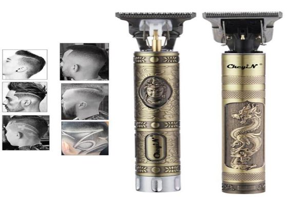 

usb rechargeable t9 baldheaded hair clipper electric hair trimmer cordless shaver trimmer 0mm men barber hair cutting machine oil 7315028