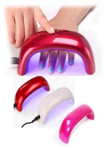 

9w mini usb led uv lamp nail dryer curing all gel uv nails dryers gel polish drying smarter machine 3led nail art manicure tools2077712