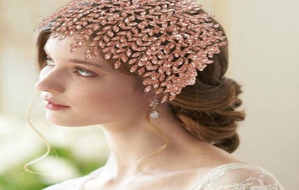 

jachon new arrival wedding headband crystal headpiece elegant handmade crystal bride wedding headdress8912668, Silver