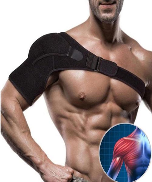

back support shoulder brace with adjustable strap breathable neoprene 20217183622, Black;blue