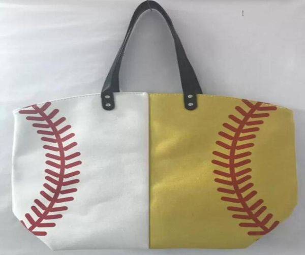 

new 250 outdoor beach bag sports canvas softball baseball tote football shouder bags girl volleyball totes storage9640623