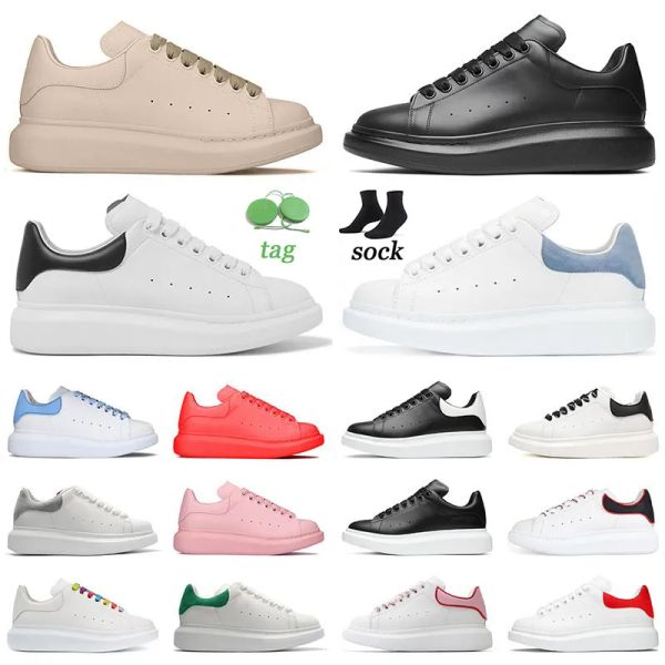

designers oversized mens casual shoes velvet espadrilles white black leather suede women flats lace up platform alexanders trainers queens s