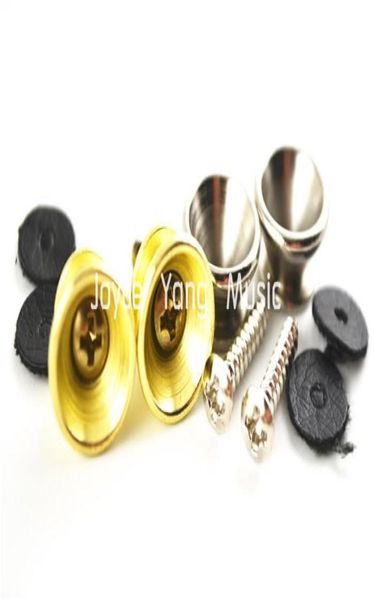 

alice 2 sets acoustic electric guitar strap locks nickelgold plated metal ends wholes4103493