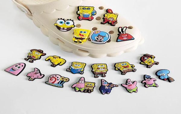 

anime charms whole childhood memories good friends cartoon croc charms shoe accessories pvc decoration buckle soft rubber clog4042642, Blue