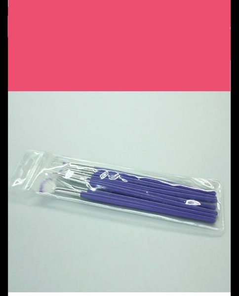 

whole purple nail art design brush manicure for painting dotting tool brushes pen set 7pcs6655262, Yellow