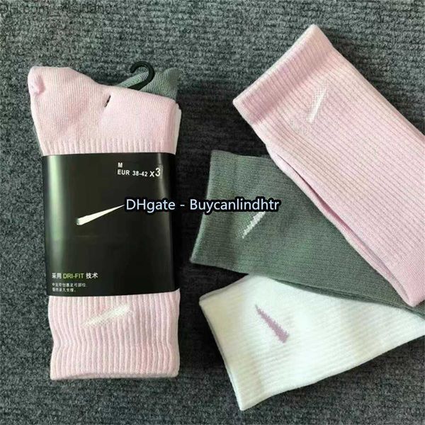 

men's socks designer mens womens socks five pair luxe sports winter mesh letter printed sock embroidery cotton man woman with box 3pair, Black