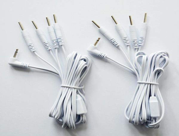 

tens lead wires port doubler four 2mm pin connectors dc25mm 149667590