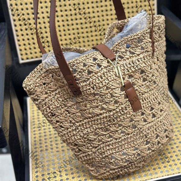 

2024 women fashion raffia straw bag handbags large capacity tote bag designer luxury shoulder crossbody bags summer beach bag