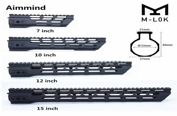 

mlok handguard float super slim ar 15 mlok handguard quad rail w nut fit 223 for m lok handguard244y9589006