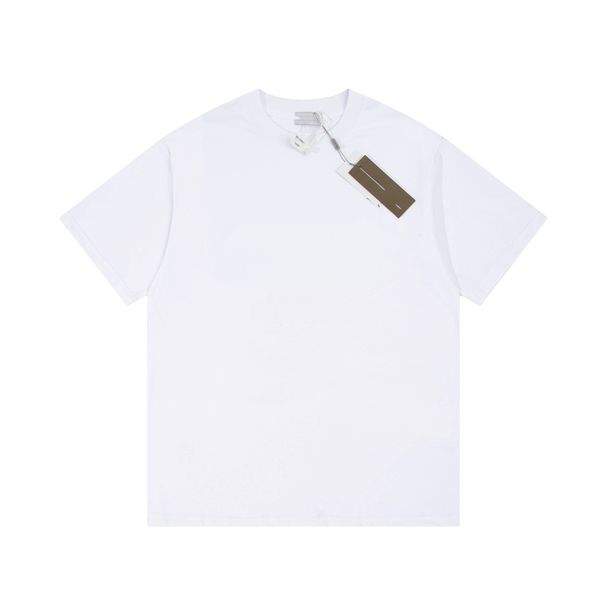 

new arrivals 2023 white cotton jersey relaxed-fit t shirt, Black