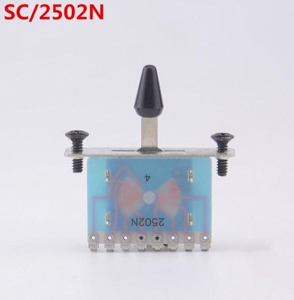 

1 piece 2502n 5way guitar pickup selector switch0123458551390