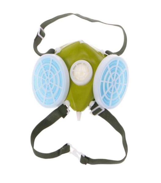 

double cartridges respirator mask industrial gas antidust spray paint8765482