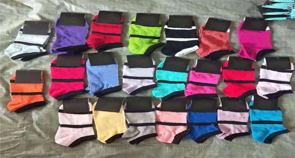 

many colours yellow blue pink socks cotton basketball pink socks print letters without tags3366416, Black