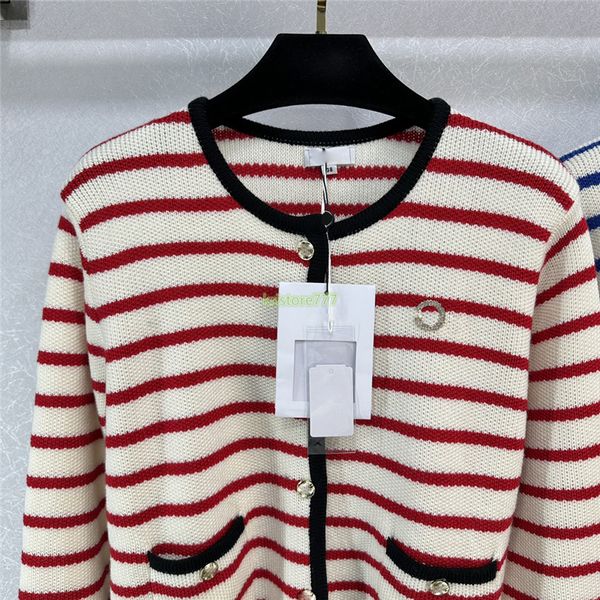 

women's sweaters designer women knits with letter buttons girls wool milan runway beads crop shirt high end elasticity brooch cardigan, White;black