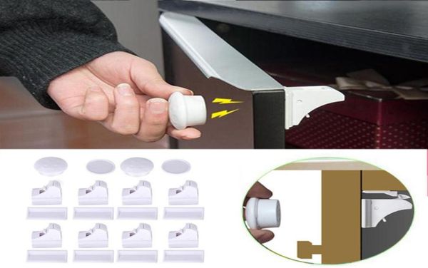 

magnetic child lock baby safety cabinet lock children protection kids drawer locker baby security cupboard childproof locks7124893