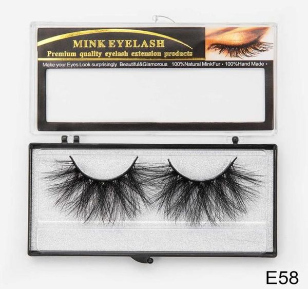 

25mm mink cils 3d eyelashes 100 cruelty lashes handmade reusable natural eyelash false lash makeup4357202