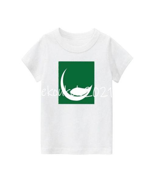 

summer letter print tshirt shortsleeved clothes kids boys girls sport 100 cotton tshirt clothing child tees baby casual 3381621, Blue