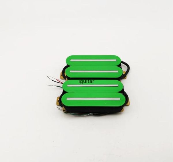 

guitar pickups double rail humbucker pickups 4c green0125655813