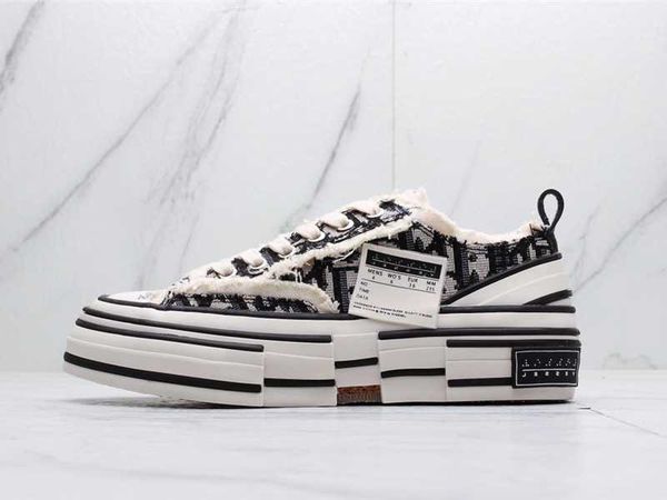 

casual shoes 2021 luxury xvessel g.o.p. lows mens women designer vessel tripe s piece by pieces speed canvas shoe b4yh# 02, Black