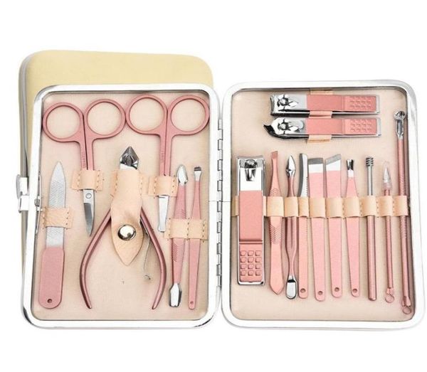 

nail art kits professional clippers manicure set stainless steel cutter scissor cuticle nipper tools setnail4756183