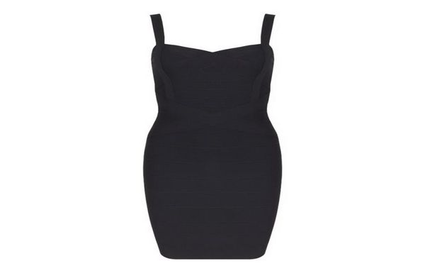 

vestidos 2020 black red blue yellow bateau neck elastic satin bandage dresses elegant evening party dress6070967