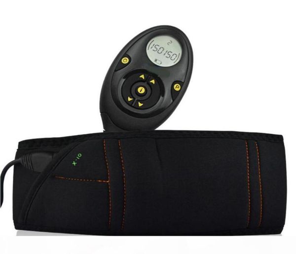 

male 150 intensity levels ems rechargeable muscle stimulator abdominal muscle toner slimming flex belt with retail box6698594