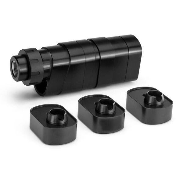 

fuel filter diy modular aluminum 7075 single core 1/2x28 square rectangle monocore mini cleaning tube filter kit 9mm 5.56 .22