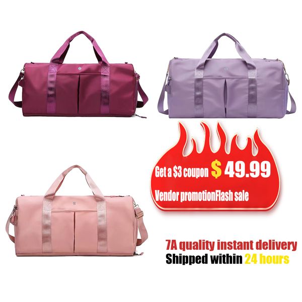 

travel tote nylon stuff sack womens clutch bag lululemens cross body duffle men shoulder bags strap luxury designer organizer handbags fashi