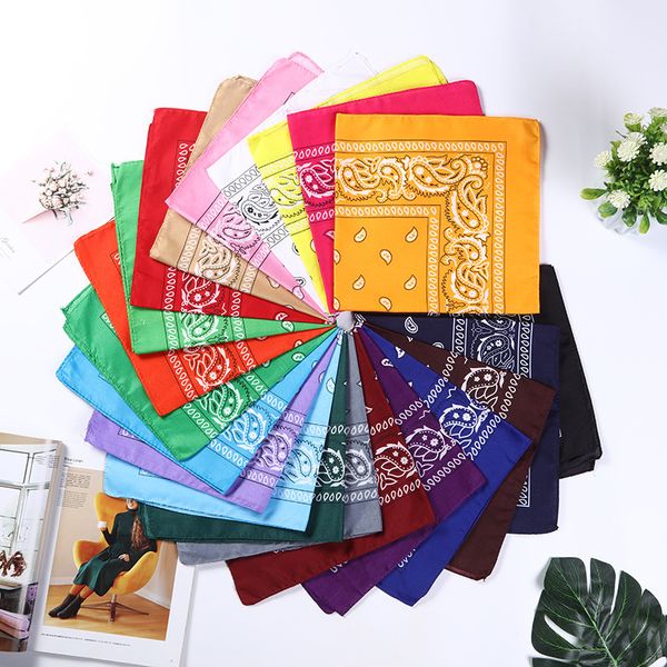 

fashion blogger designer jewelry women's polyester paisley cashew flower square scarf hip-hop outdoor cycling bandana headscarf bandana, Blue;gray