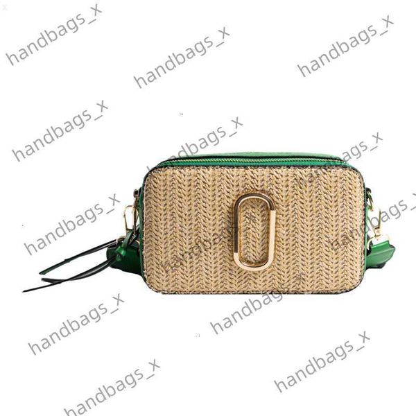 

designer bag ma bag grass woven women's bag 2023 new fashion camera bag trend design woven crossbody handbag rgrl