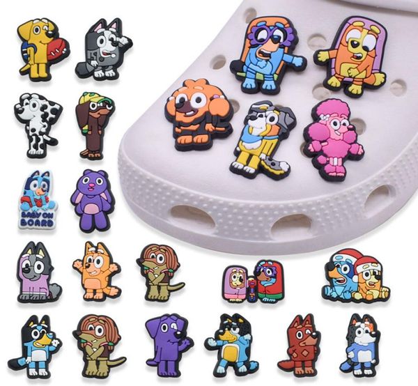 

anime charms whole childhood memories friends toys funny gift cartoon croc charms shoe accessories pvc decoration buckle soft 3450677, Blue
