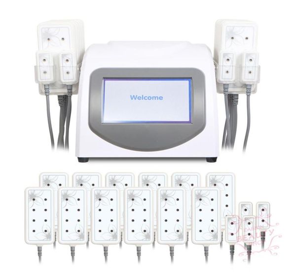 

5mw 6 pads laser lllt cool fat ze laser rf lllt cellulite removal machine3815490